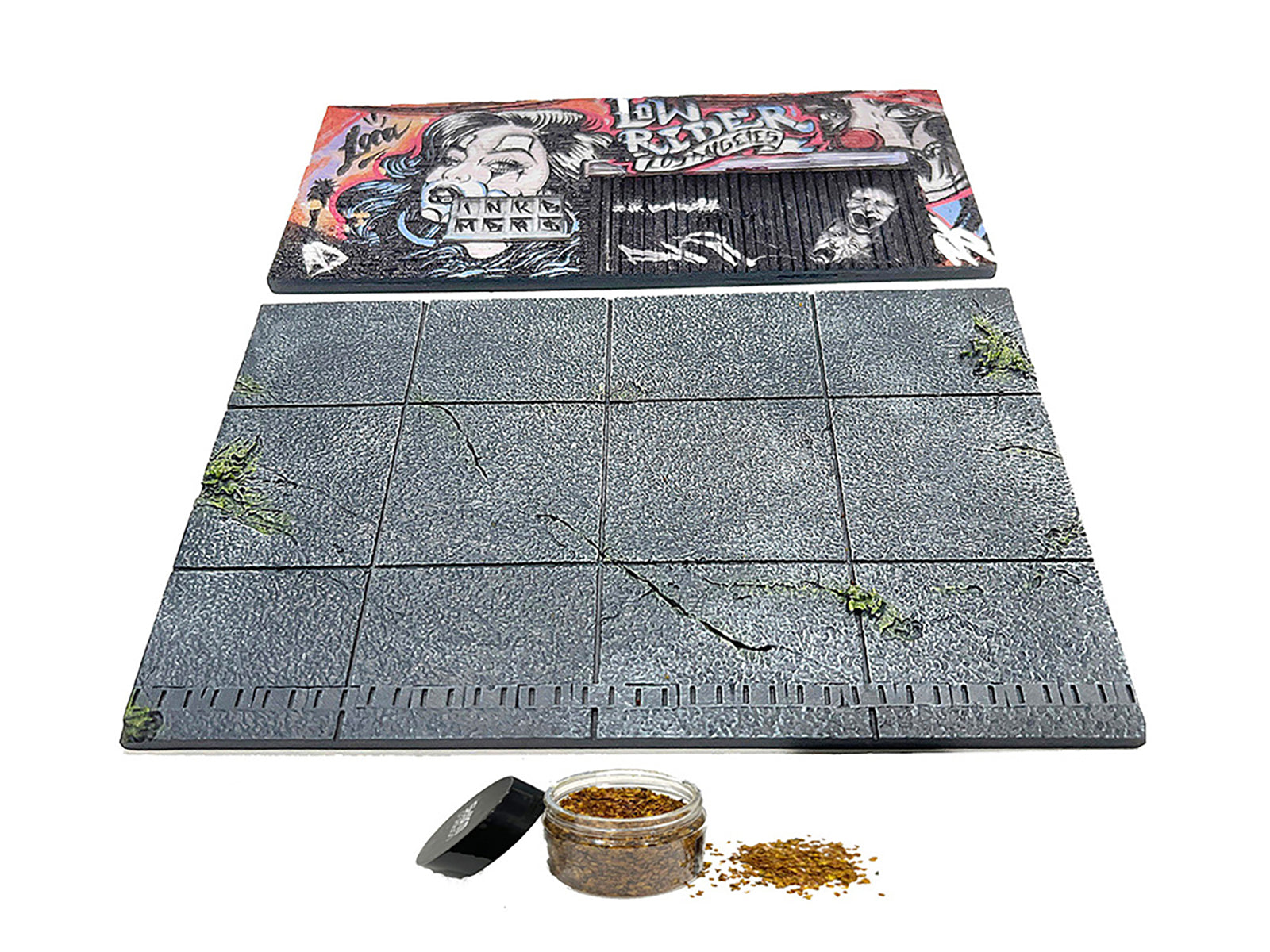 "American Diorama X INK BMBRS - LA Lowrider" Street Art Diorama for 1/64 Scale Models by American Diorama - image 5