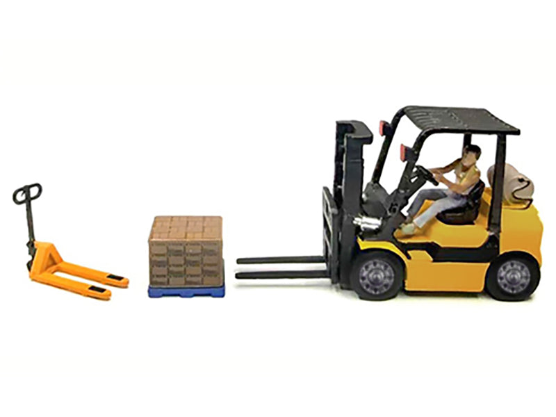 "Heavy Lifters" 4 piece Diecast Set Limited Edition for 1/64 Scale Models by American Diorama - image 2