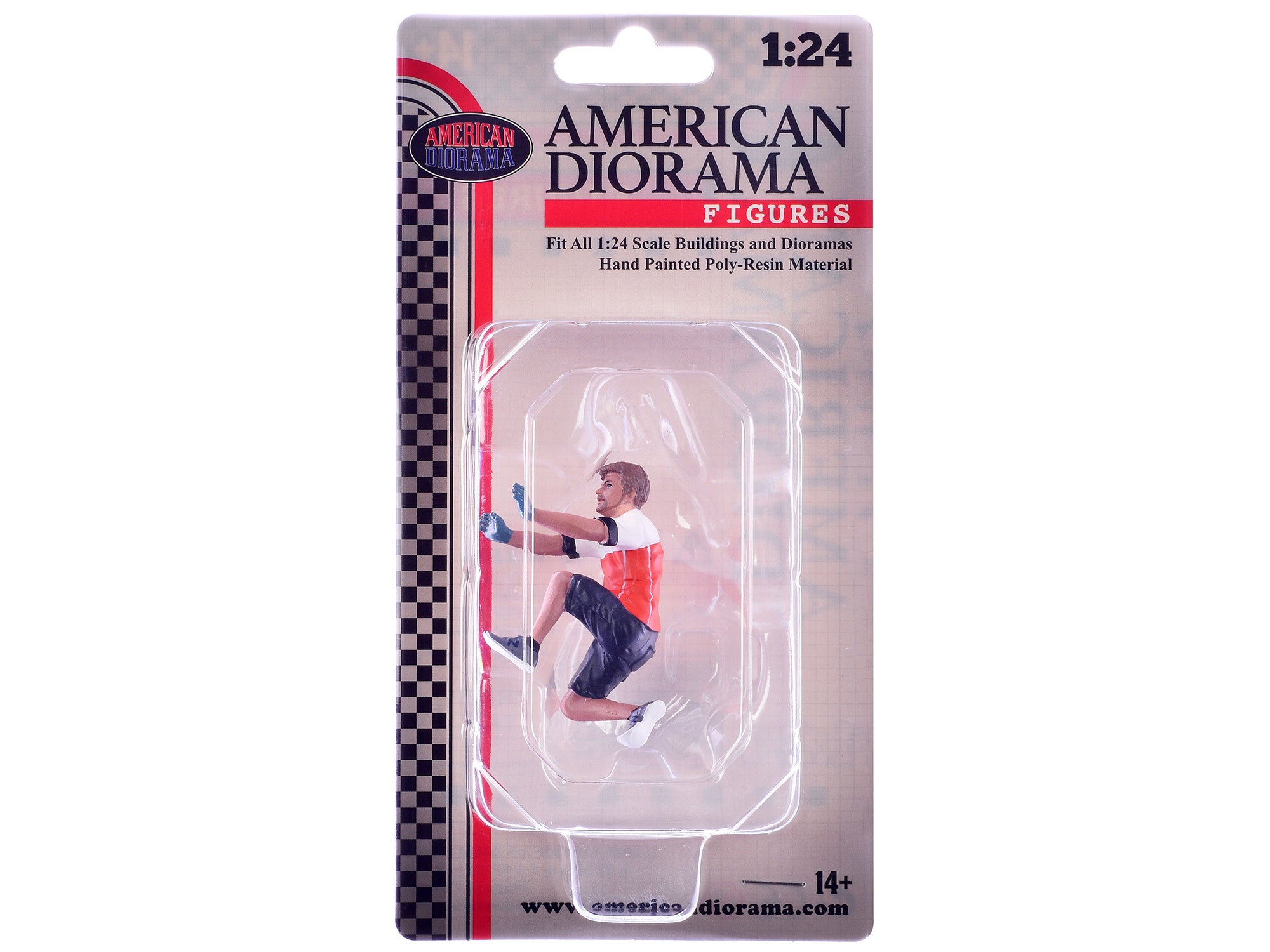 "Race Crew" Figure #1 for 1/24 Scale Models by American Diorama - image 3