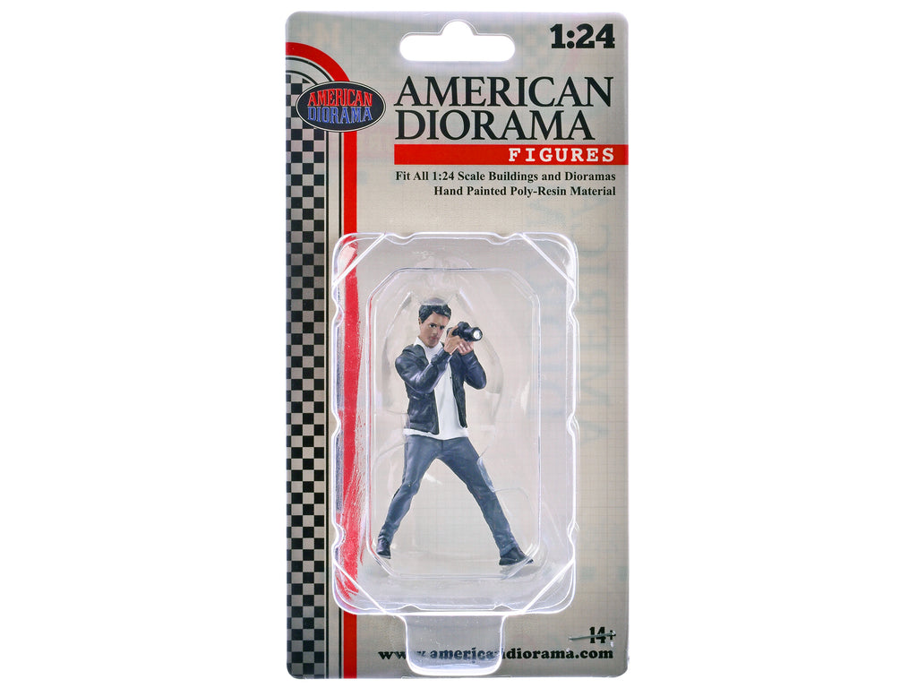 "Photographers" Figure #6 for 1/24 Scale Models by American Diorama - image 4