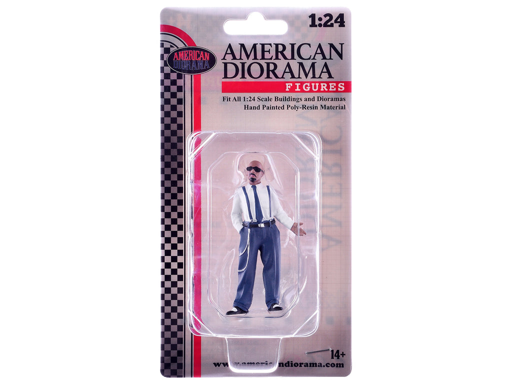 "Hanging Out 3" Figure #1 for 1/24 Scale Models by American Diorama