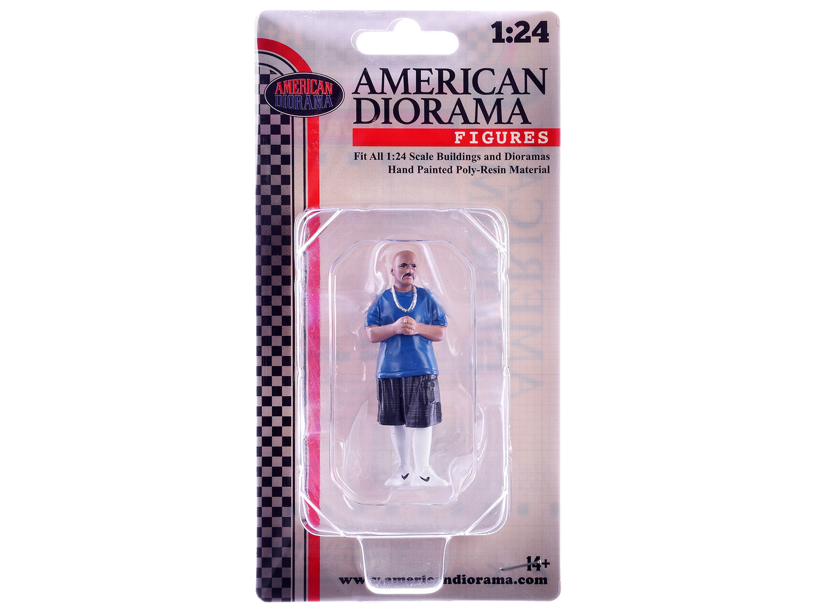 "Hanging Out 3" Figure #3 for 1/24 Scale Models by American Diorama