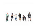 "LB Nation" 6 piece Figure Set for 1/24 Scale Models by American Diorama