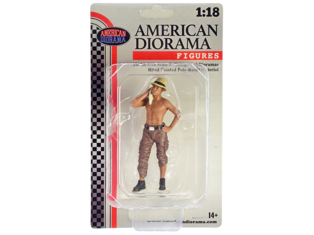 "4X4 Mechanic" Figure 1 for 1/18 Scale Models by American Diorama - image 4
