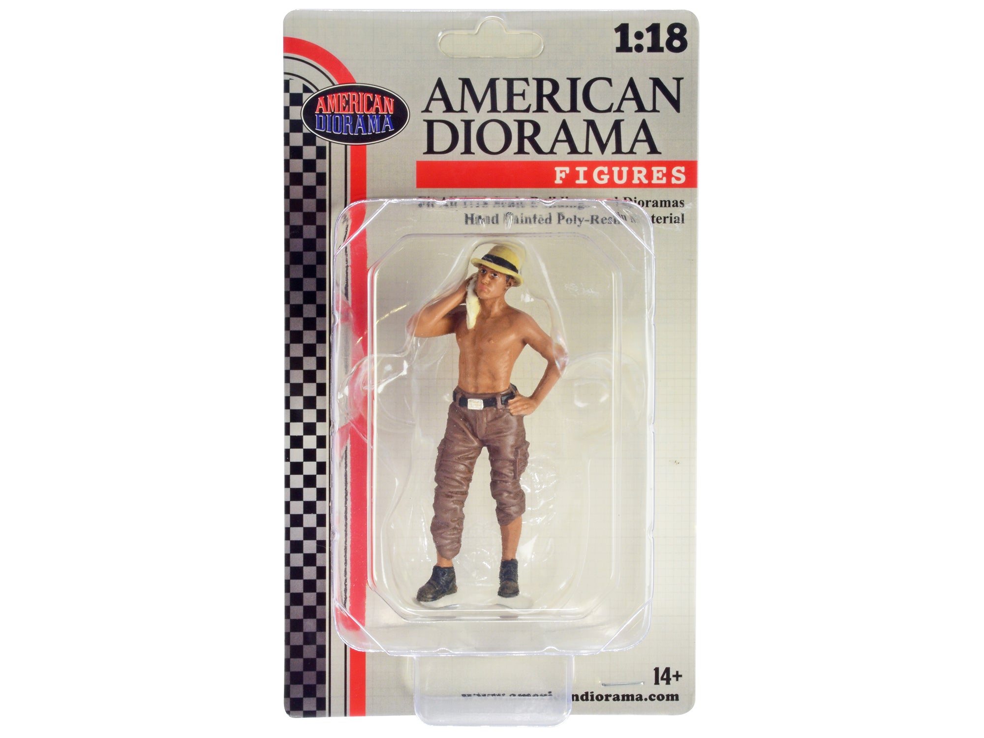 "4X4 Mechanic" Figure 1 for 1/18 Scale Models by American Diorama - image 4