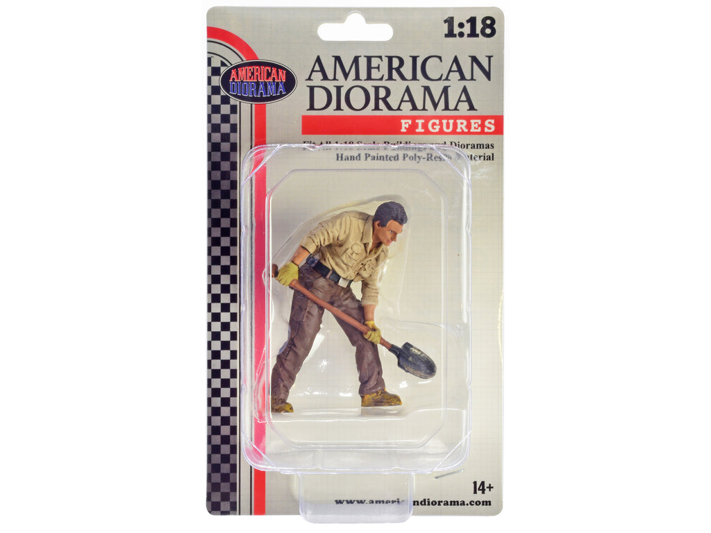 "4X4 Mechanic" Figure 4 for 1/18 Scale Models by American Diorama - image 4
