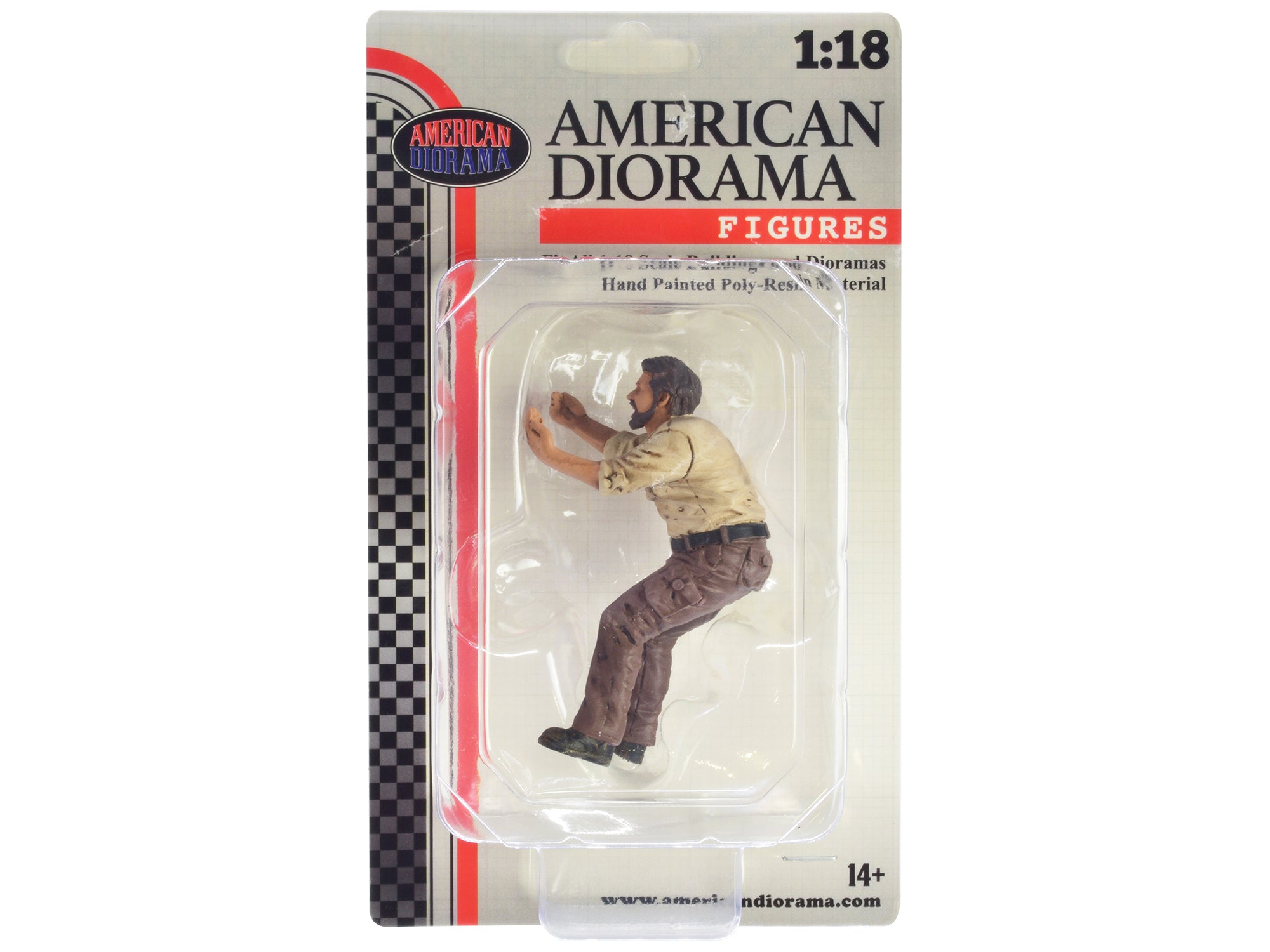 "4X4 Mechanic" Figure 6 for 1/18 Scale Models by American Diorama - image 4