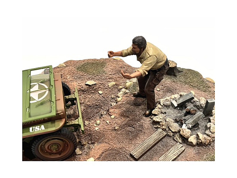 "4X4 Mechanic" Figure 6 for 1/18 Scale Models by American Diorama - image 3
