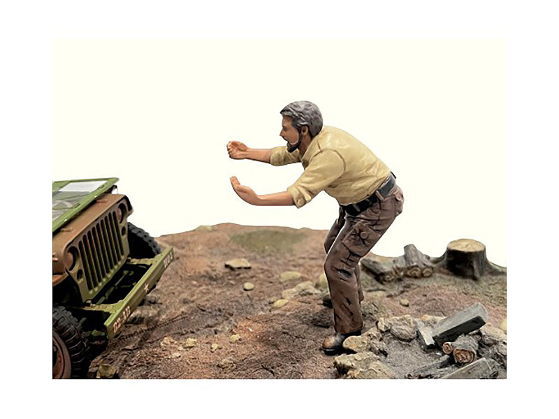 "4X4 Mechanic" Figure 6 for 1/18 Scale Models by American Diorama - image 2