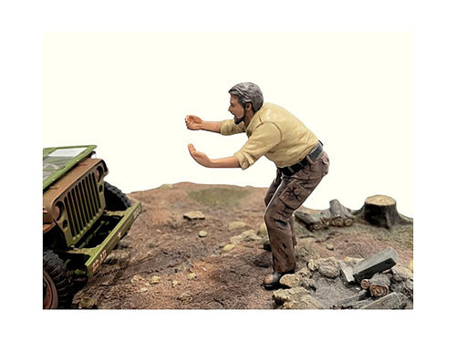"4X4 Mechanic" Figure 6 for 1/18 Scale Models by American Diorama - image 2