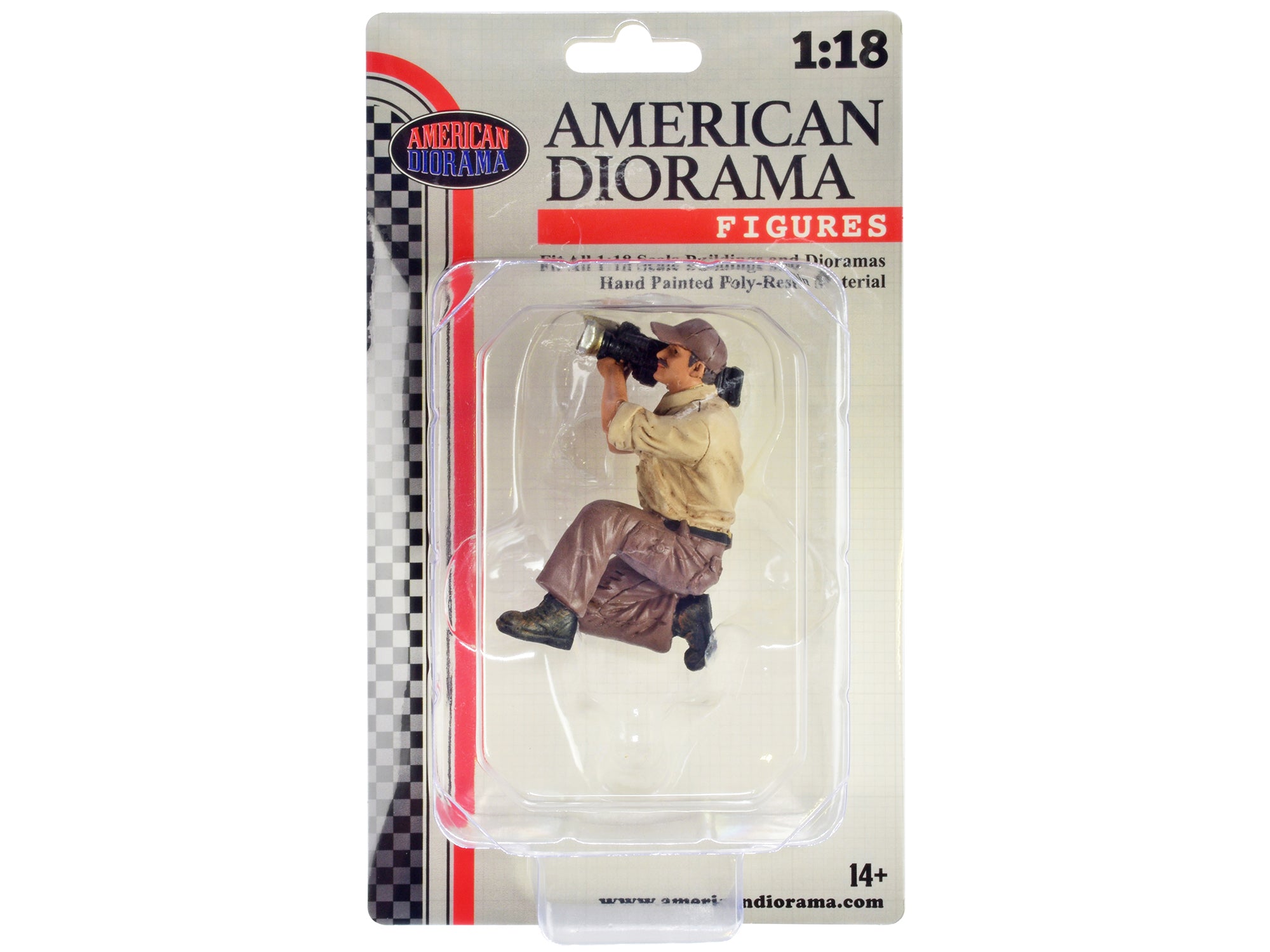 "4X4 Mechanic" Figure 7 for 1/18 Scale Models by American Diorama - image 4