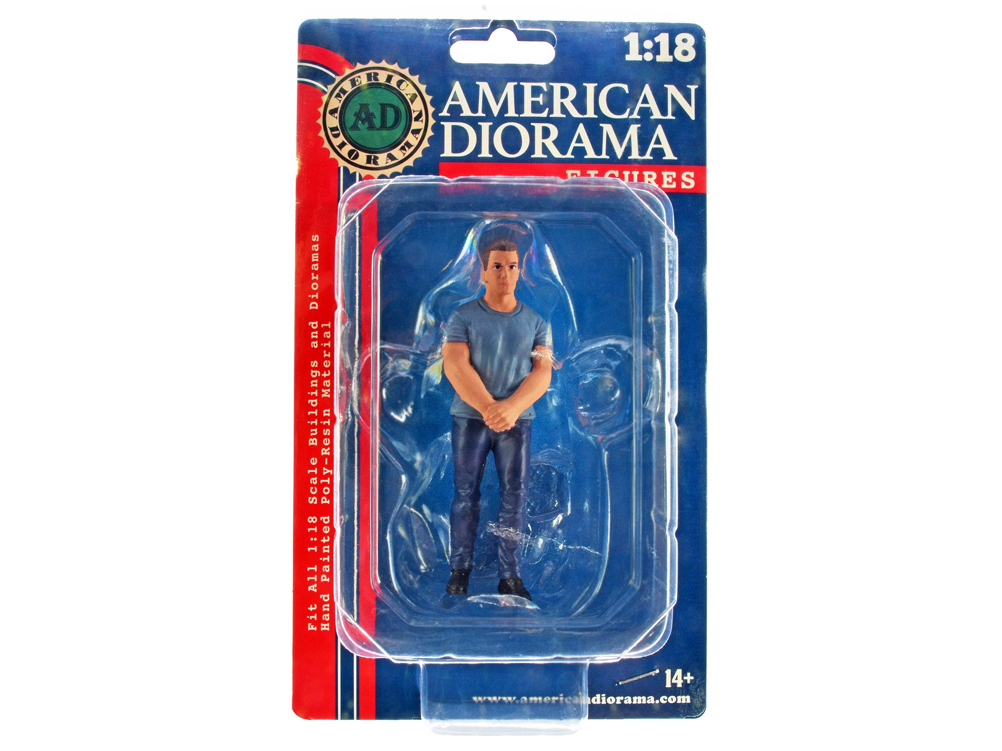 "Car Meet 3" Figure 4 for 1/18 Scale Models by American Diorama - image 3