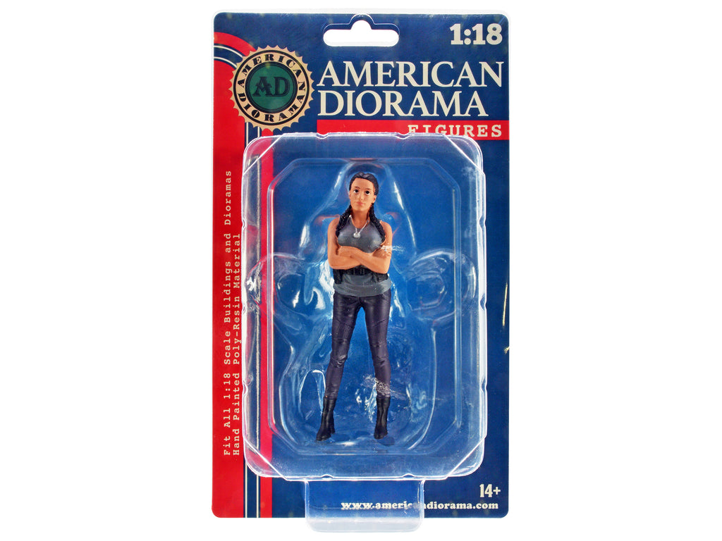 "Car Meet 3" Figure 7 for 1/18 Scale Models by American Diorama - image 3