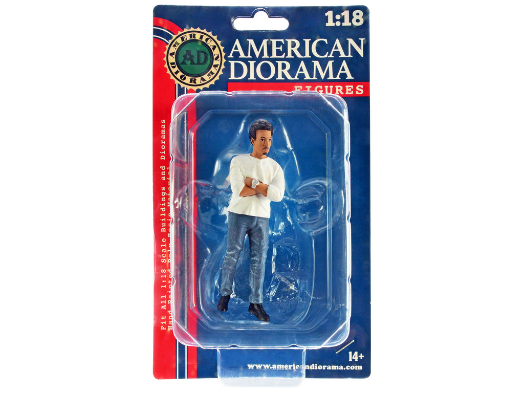 "Car Meet 3" Figure 8 for 1/18 Scale Models by American Diorama - image 3