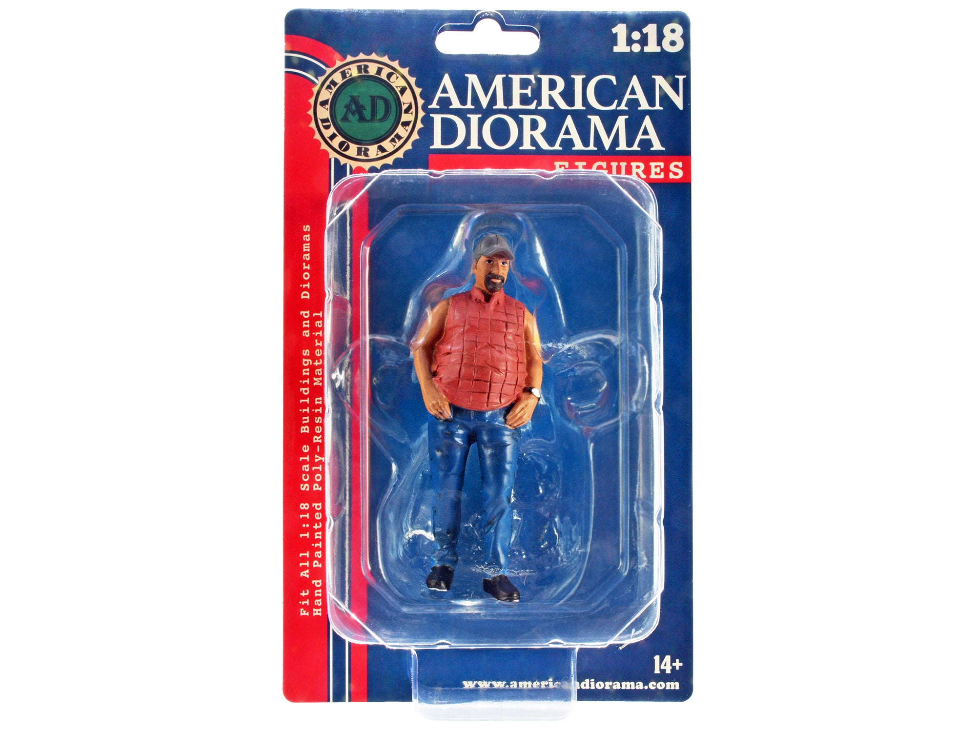 "Campers" Figure 1 for 1/18 Scale Models by American Diorama - image 3