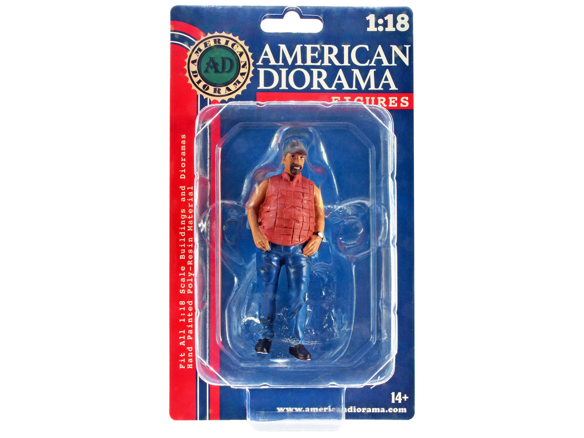 "Campers" Figure 1 for 1/18 Scale Models by American Diorama - image 3