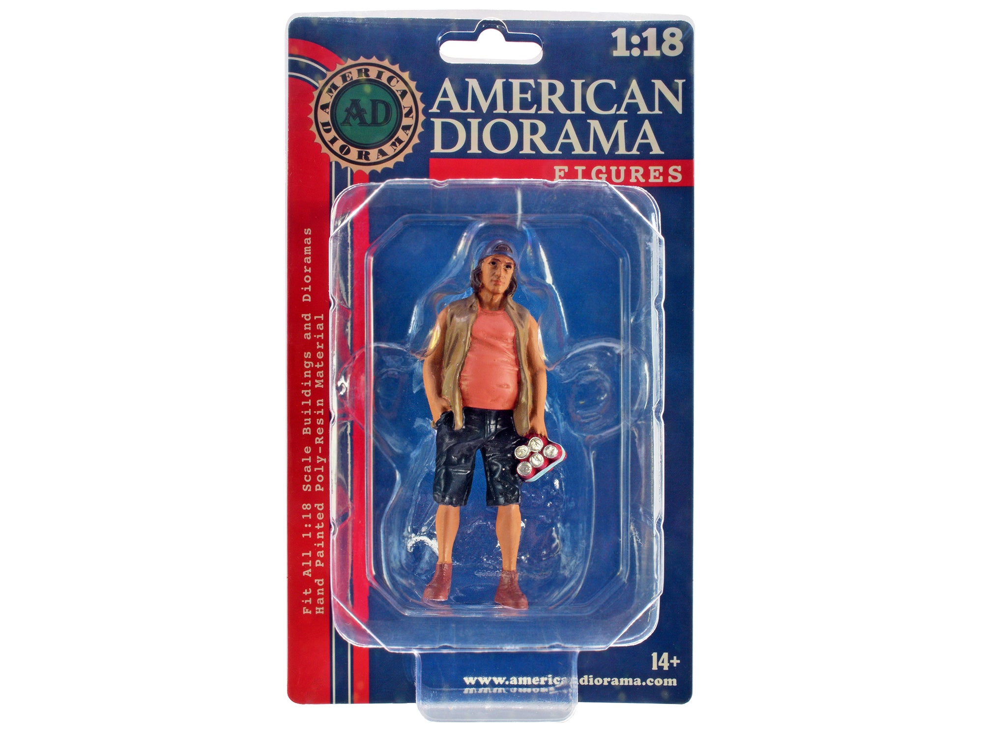"Campers" Figure 2 for 1/18 Scale Models by American Diorama - image 3