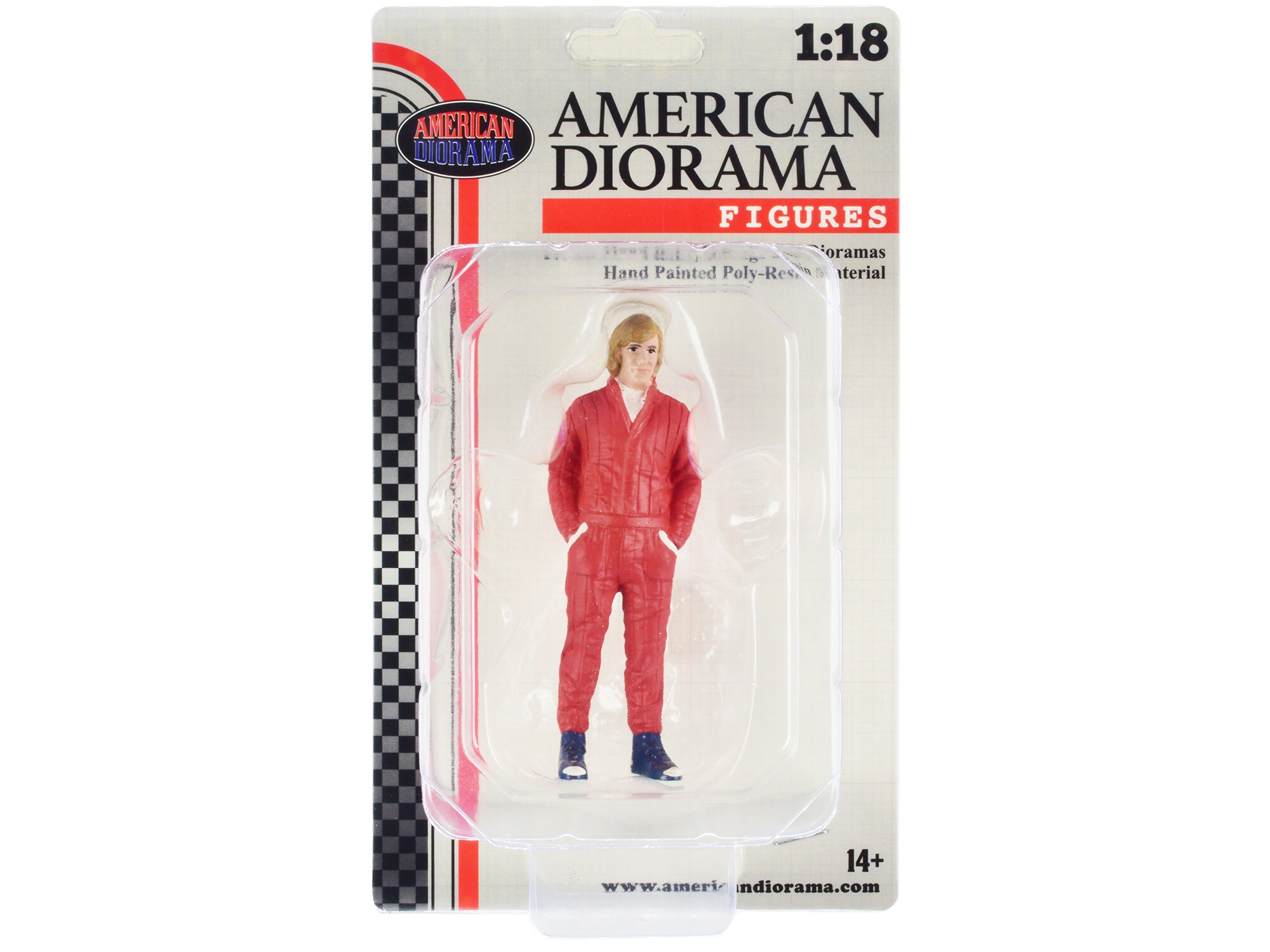 "Racing Legends" 70's Figure A for 1/18 Scale Models by American Diorama - image 4