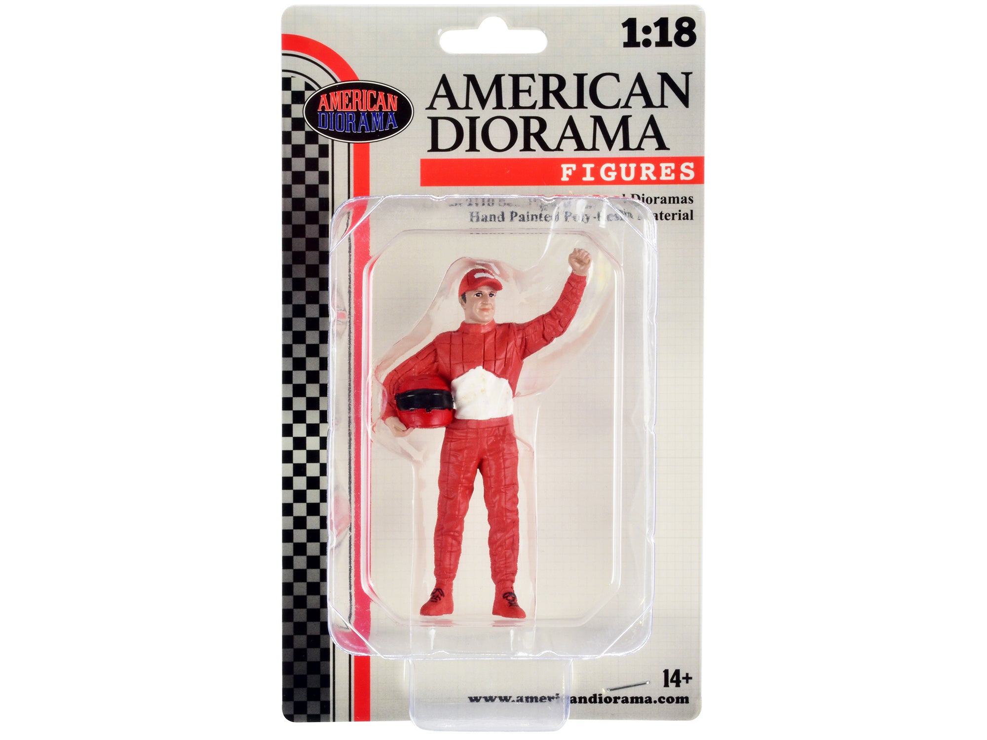 "Racing Legends" 90's Figure B for 1/18 Scale Models by American Diorama - image 4