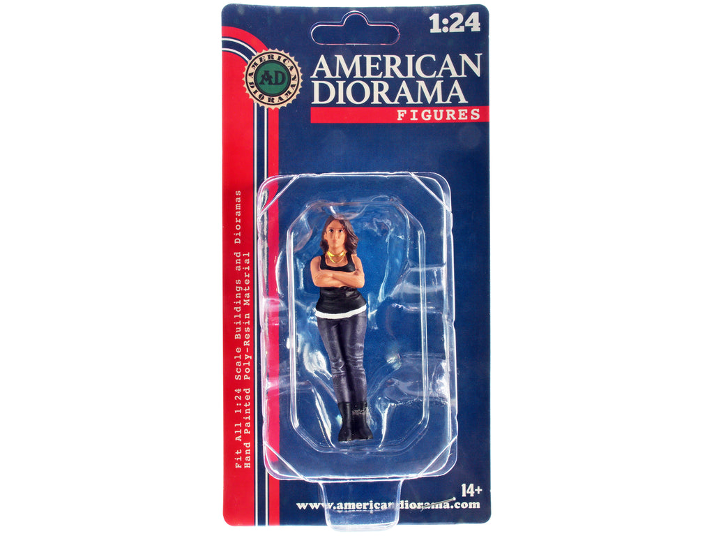 "Car Meet 3" Figurine 2 for 1/24 Scale Models by American Diorama - image 3