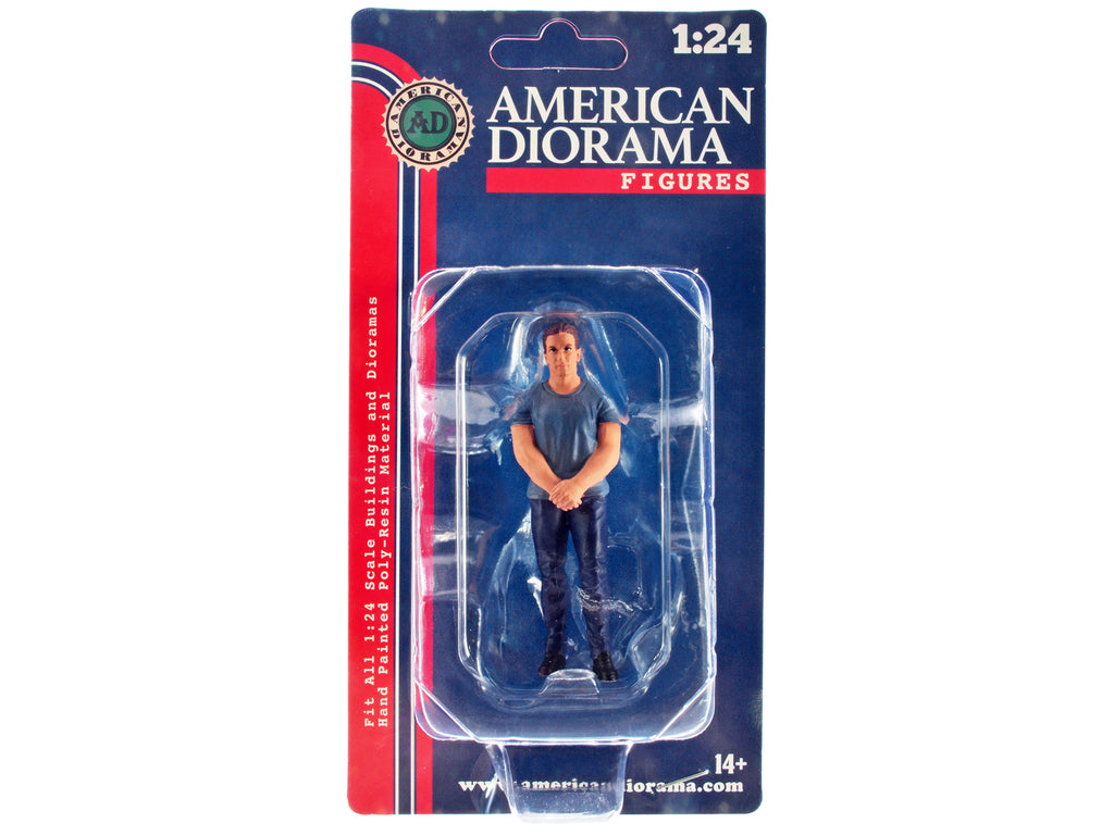"Car Meet 3" Figurine 4 for 1/24 Scale Models by American Diorama - image 3