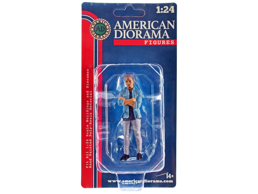 "Car Meet 3" Figurine 6 for 1/24 Scale Models by American Diorama - image 3
