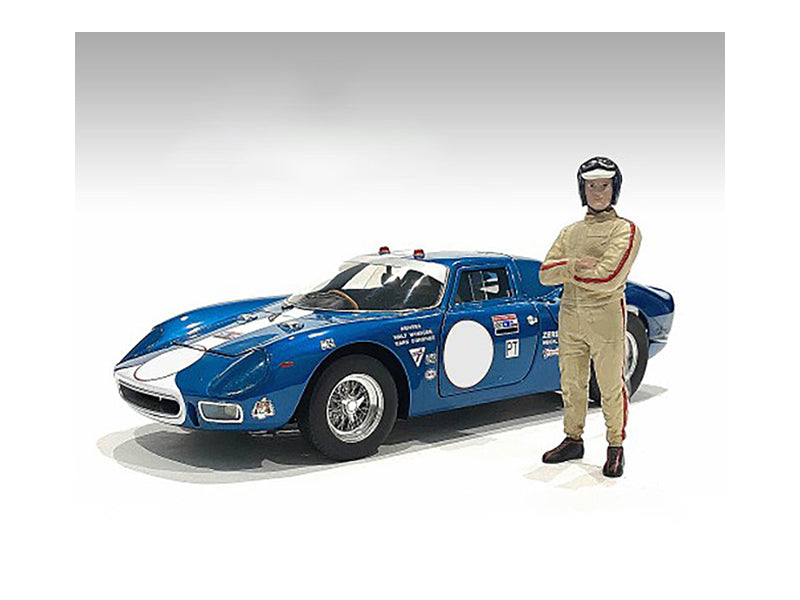 "Racing Legends" 60's Set of 2 Diecast Figures for 1/43 Scale Models by American Diorama - image 2