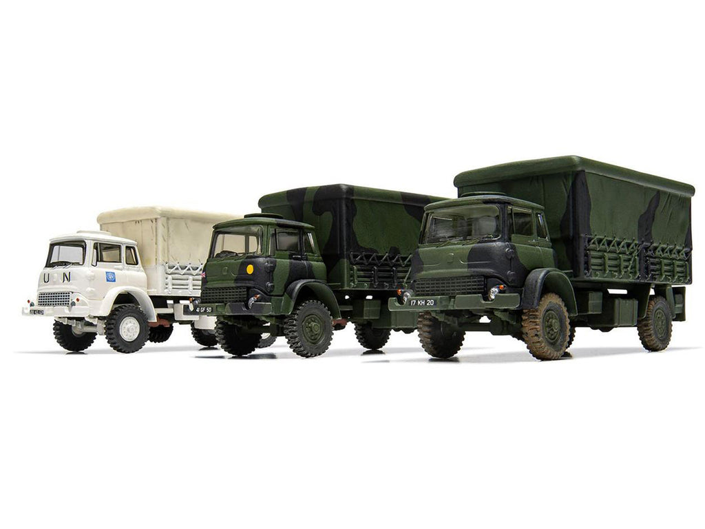 Level 1 Model Kit British Army 4-ton 4x4 GS Truck with 3 Scheme Options 1/76 Scale Plastic Model Kit by Airfix - image 4