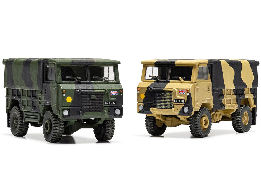 Level 1 Model Kit Land Rover 1 Tonne FC Truck (GS Body) with 3 Scheme Options 1/76 Scale Plastic Model Kit by Airfix - image 2