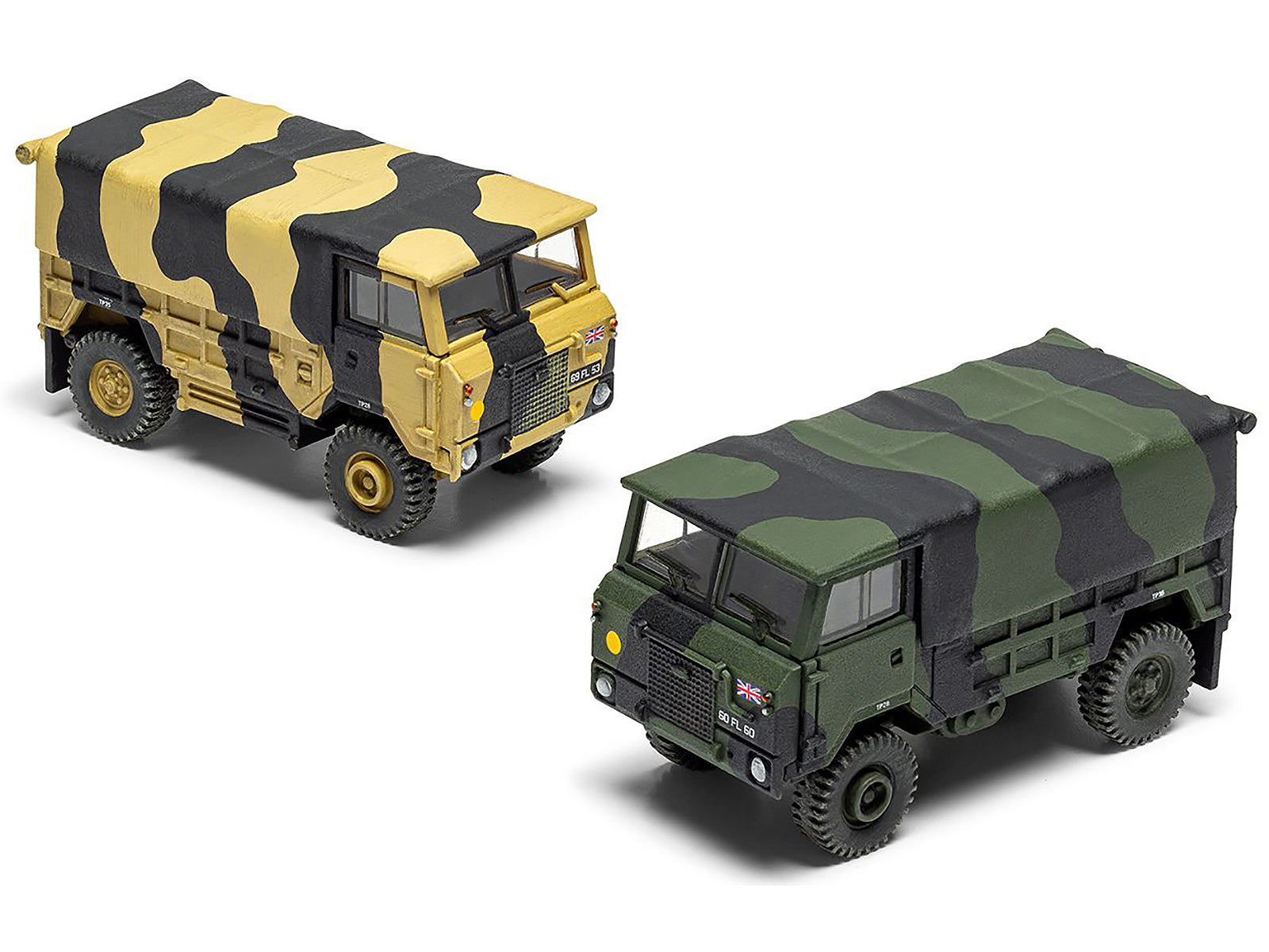 Level 1 Model Kit Land Rover 1 Tonne FC Truck (GS Body) with 3 Scheme Options 1/76 Scale Plastic Model Kit by Airfix - image 3