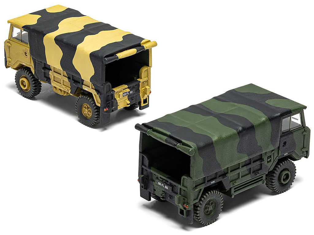 Level 1 Model Kit Land Rover 1 Tonne FC Truck (GS Body) with 3 Scheme Options 1/76 Scale Plastic Model Kit by Airfix - image 4