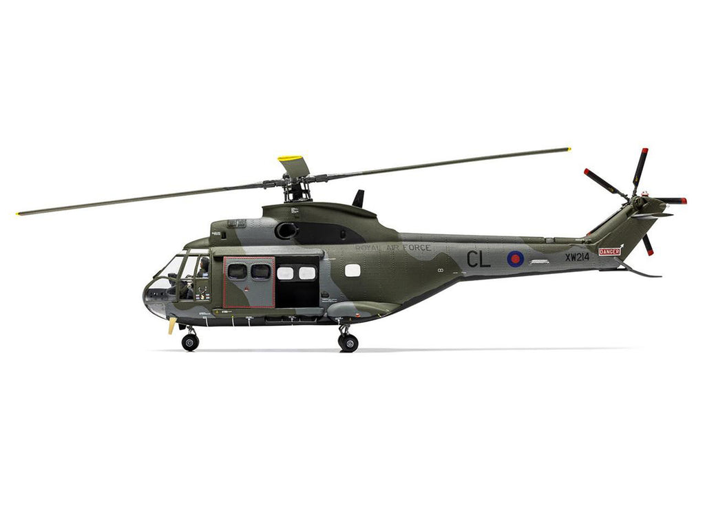 Level 2 Model Kit Westland Puma HC.1 Helicopter with 2 Scheme Options 1/72 Plastic Model Kit by Airfix - image 4