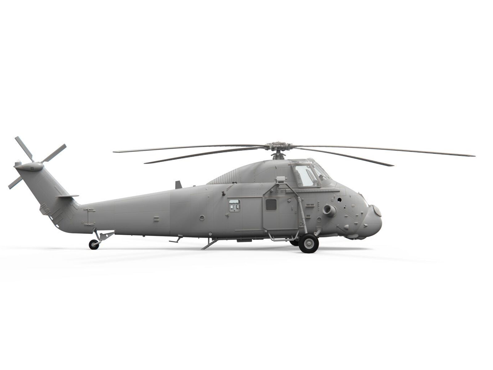 Level 2 Model Kit Westland Wessex HC.2 Helicopter with 3 Scheme Options 1/72 Plastic Model Kit by Airfix - image 3