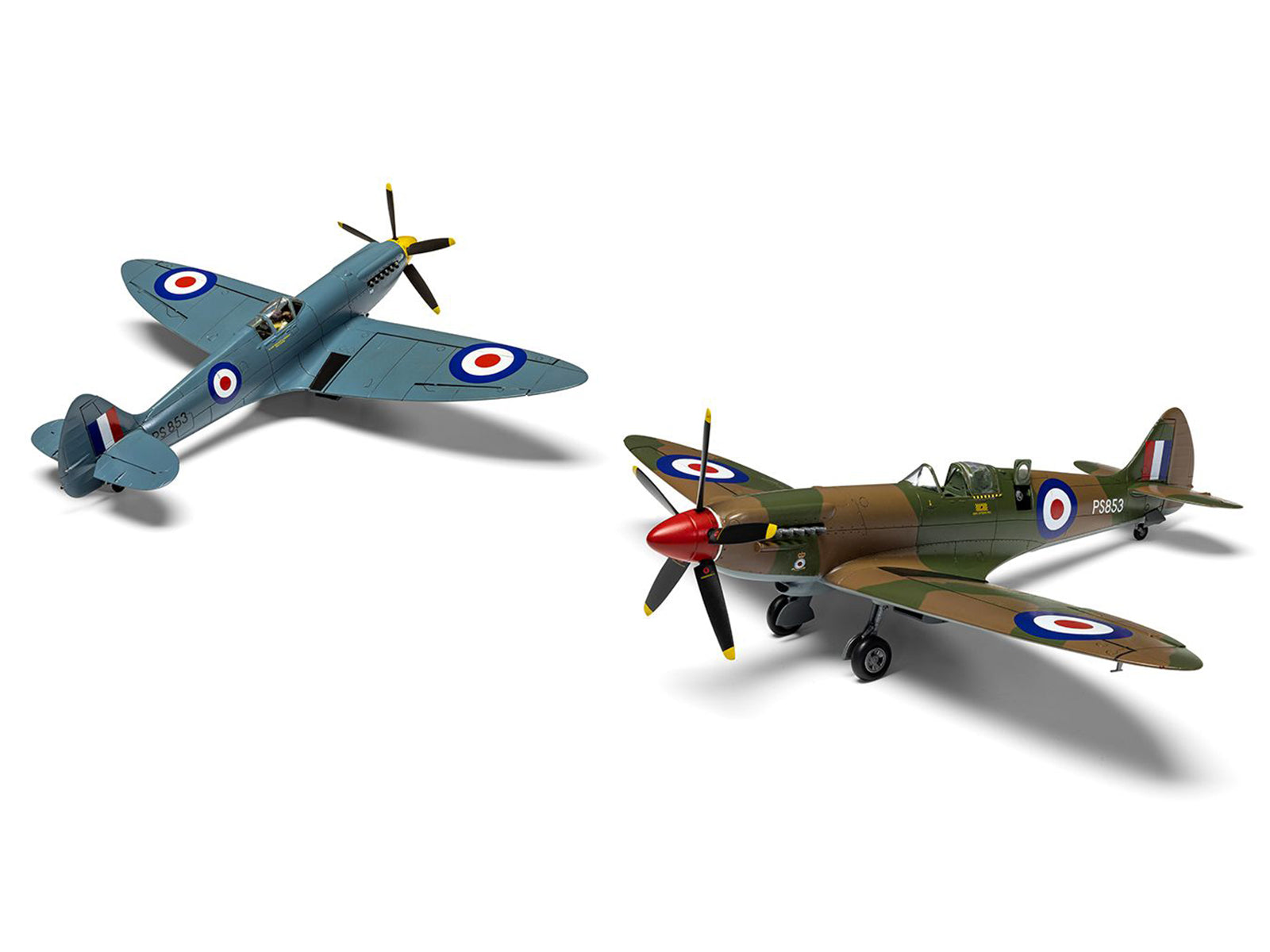 Level 2 Model Kit Supermarine Spitfire PR.XIX Fighter Aircraft with 3 Scheme Options 1/48 Plastic Model Kit by Airfix - image 2