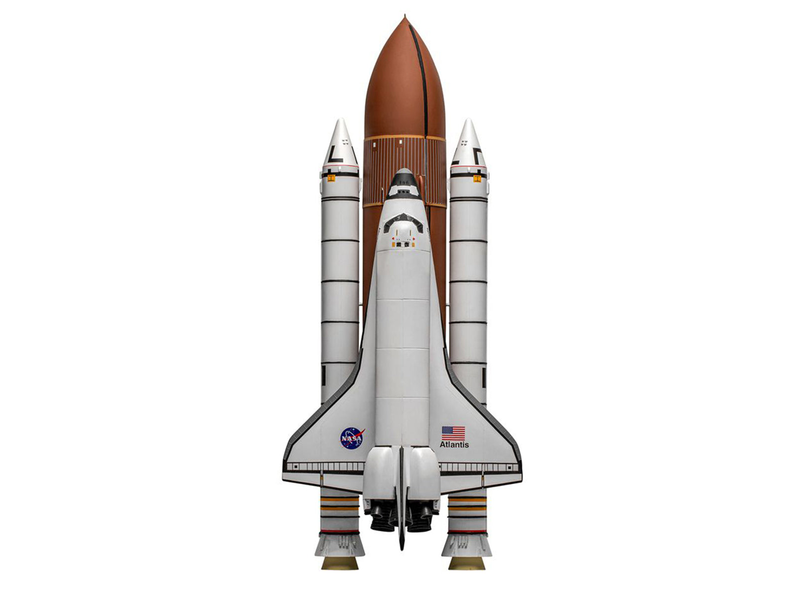 Level 3 Model Kit NASA Discovery Space Shuttle Gift Set 1/144 Plastic Model Kit by Airfix - image 2
