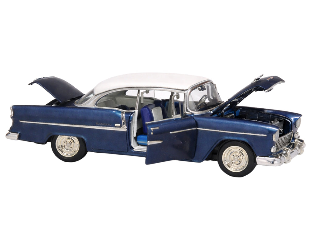 Skill 3 Model Kit 1955 Chevrolet Bel Air Hardtop "Route 66" 1/25 Scale Model by Atlantis - image 2