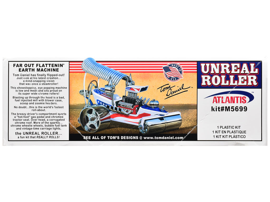 Skill 2 Model Kit Tom Daniel's Unreal Roller "America 250th Anniversary" Edition 1/24 Scale Model by Atlantis - image 3