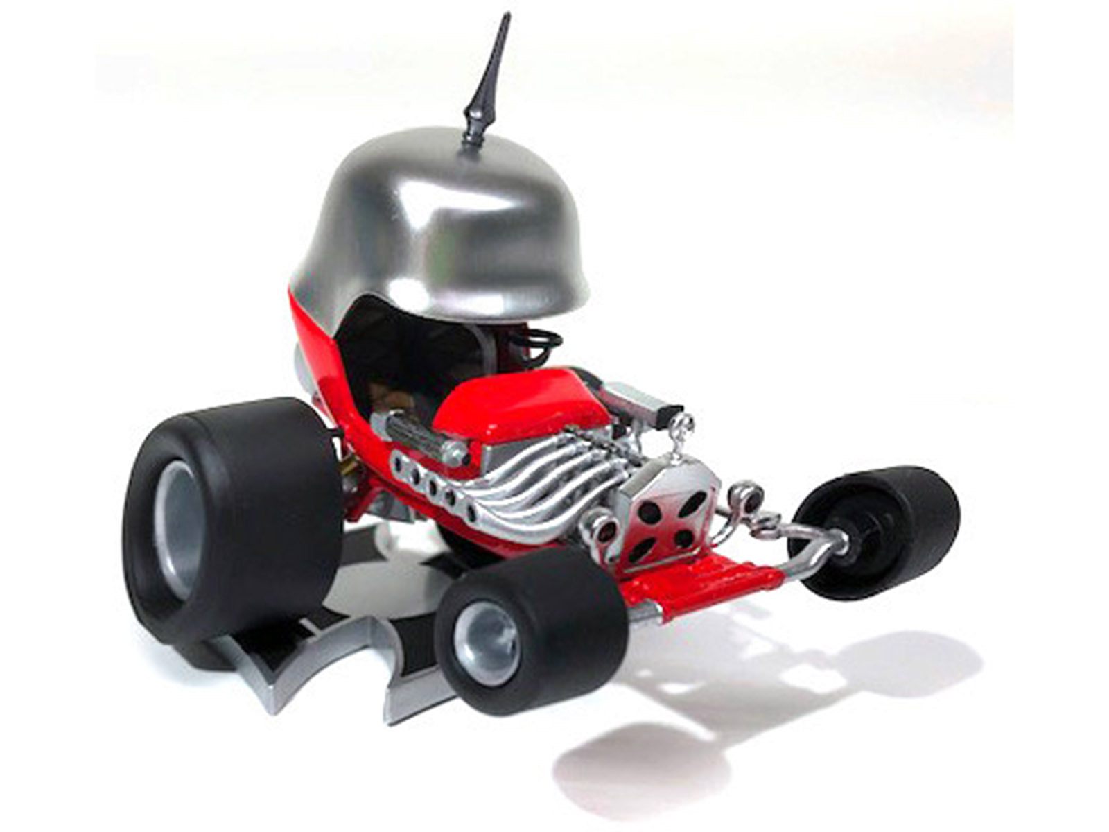 Model Kit Tom Daniel's Lil' Red Baron Show Rod (Snap-to-Build) 1/32 Scale Model by Atlantis - image 3