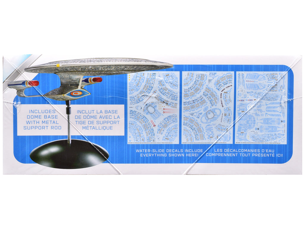Skill 2 Model Kit U.S.S. Enterprise NCC-1701-D Space Ship "Star Trek: The Next Generation" (1987) TV Series 1/2500 Scale Model by AMT - image 3