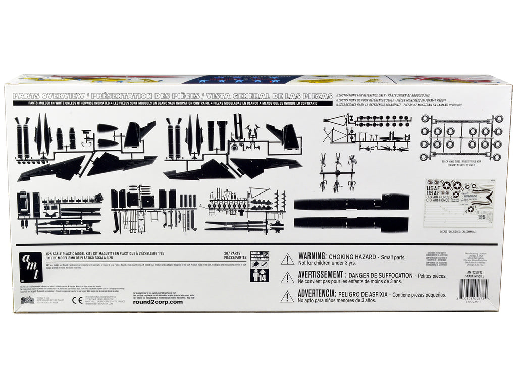 Skill 2 Model Kit Northrop SM-62 Snark Intercontinental Guided Missile 1/48 Scale Model by AMT - image 4