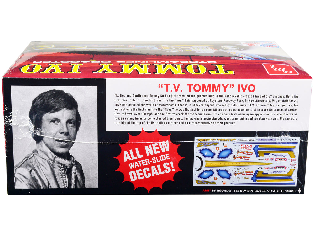 Skill 2 Model Kit Tommy Ivo Streamliner Dragster 1/25 Scale Model by AMT - image 2