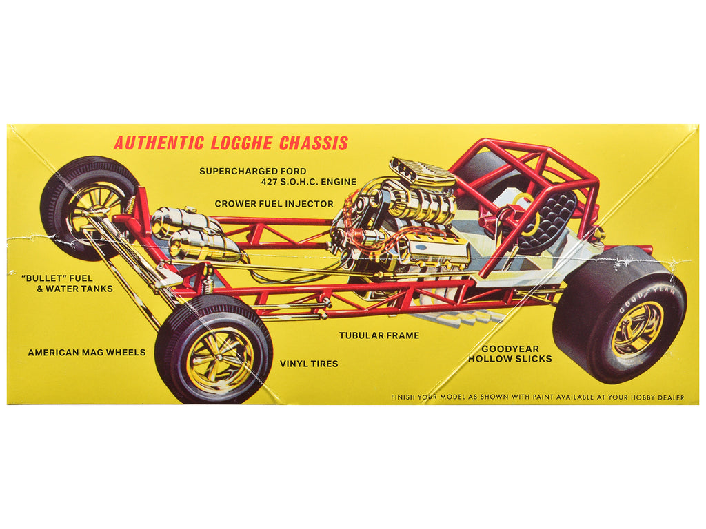 Skill 2 Model Kit 1969 Ford Mustang Longnose Funny Car "Gas Ronda" 1/25 Scale Model by AMT - image 2