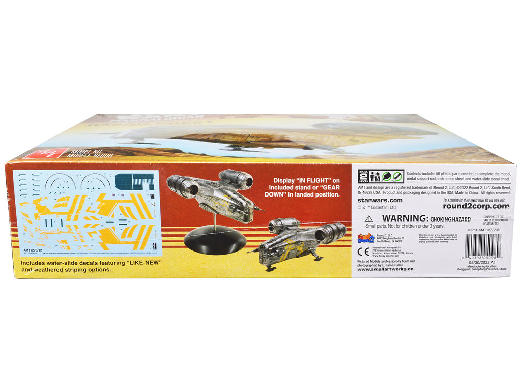 Skill 2 Model Kit Razor Crest Spaceship "Star Wars: The Mandalorian" 1/72 Scale Model by AMT - image 3