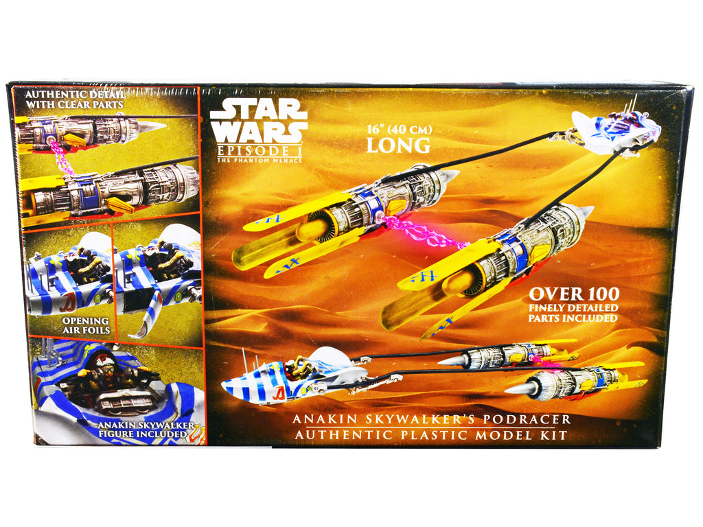 Skill 2 Model Kit Anakin Skywalker's Podracer "Star Wars Episode I: The Phantom Menace" 1/32 Scale Model by AMT - image 4