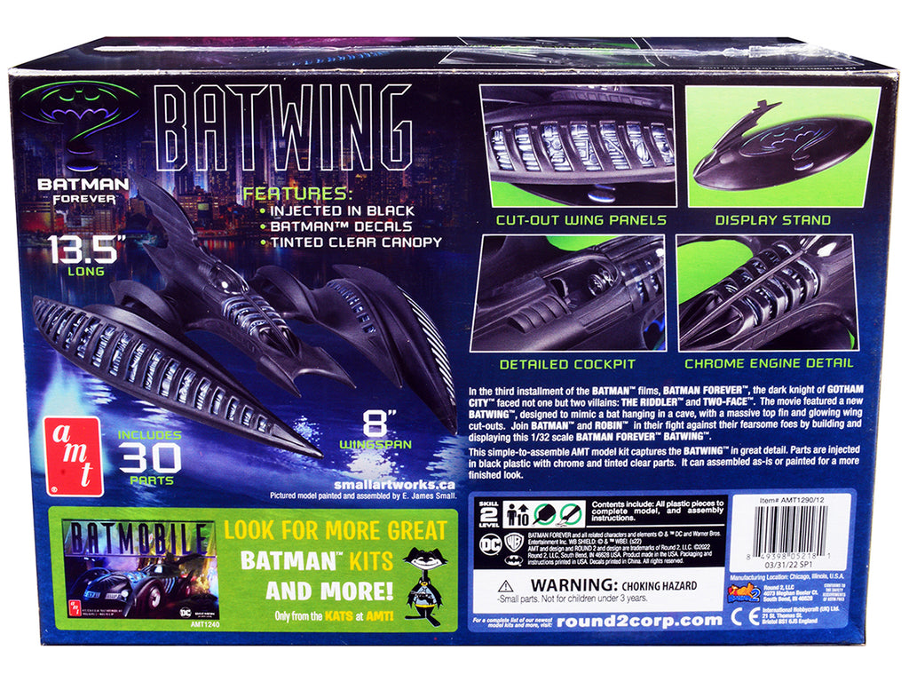Skill 2 Model Kit Batwing "Batman Forever" (1995) Movie 1/32 Scale Model by AMT - image 4