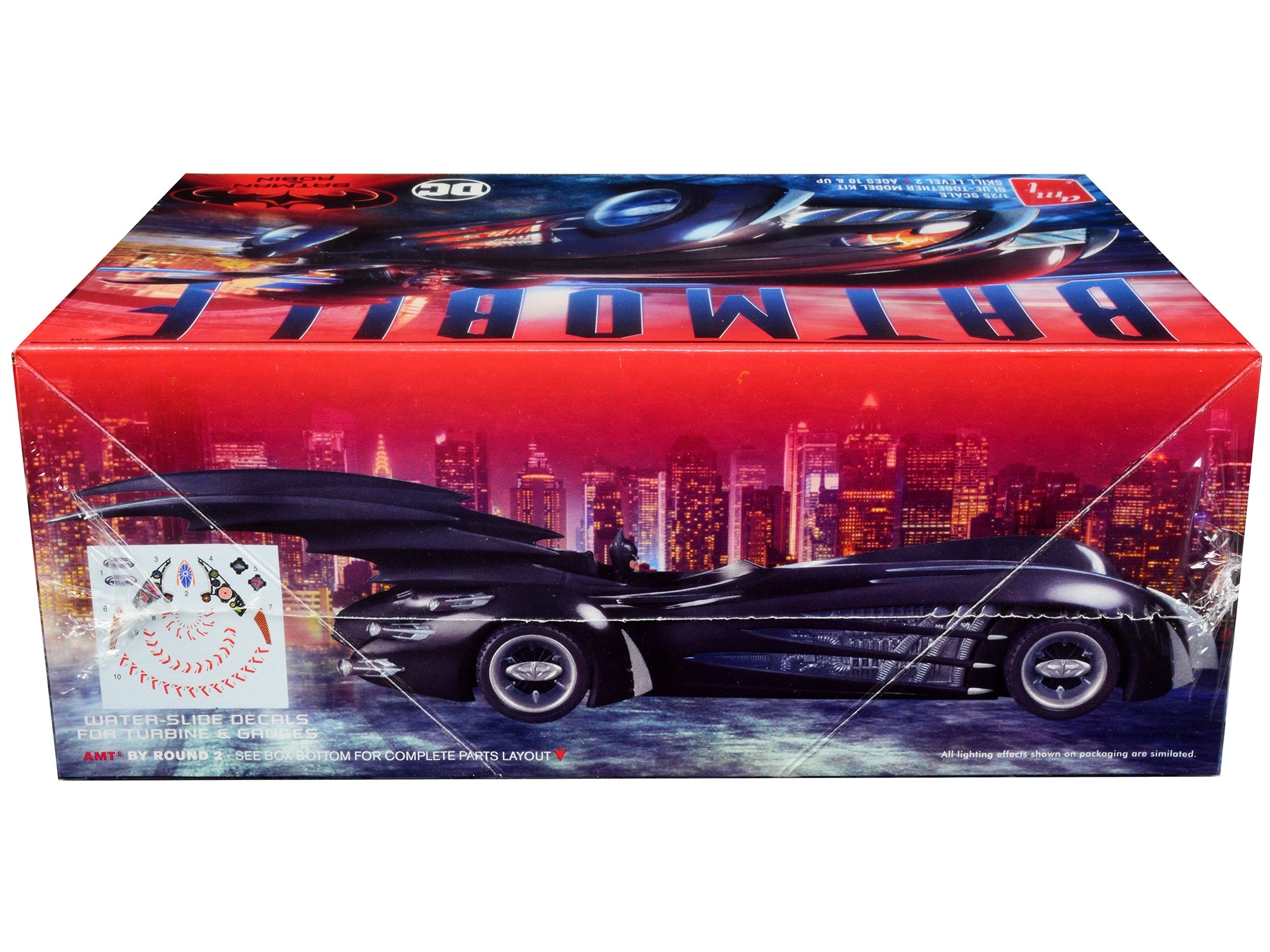 Skill 2 Model Kit Batmobile "Batman & Robin" (1997) Movie 1/25 Scale Model by AMT - image 3