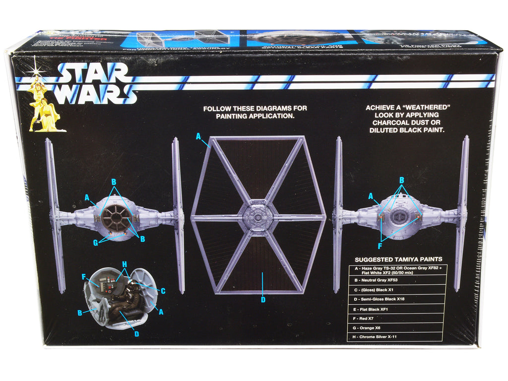 Skill 2 Model Kit Imperial Tie Fighter "Star Wars" (1977) Movie Model by AMT - image 4
