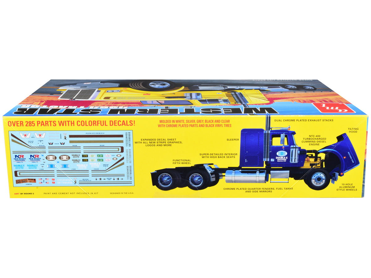 Skill 3 Model Kit Western Star 4964 Truck Tractor 1/24 Scale Model by AMT - image 2