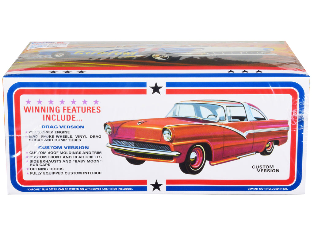 Skill 2 Model Kit 1956 Ford Victoria Hardtop 3 in 1 Kit 1/25 Scale Model by AMT - image 2