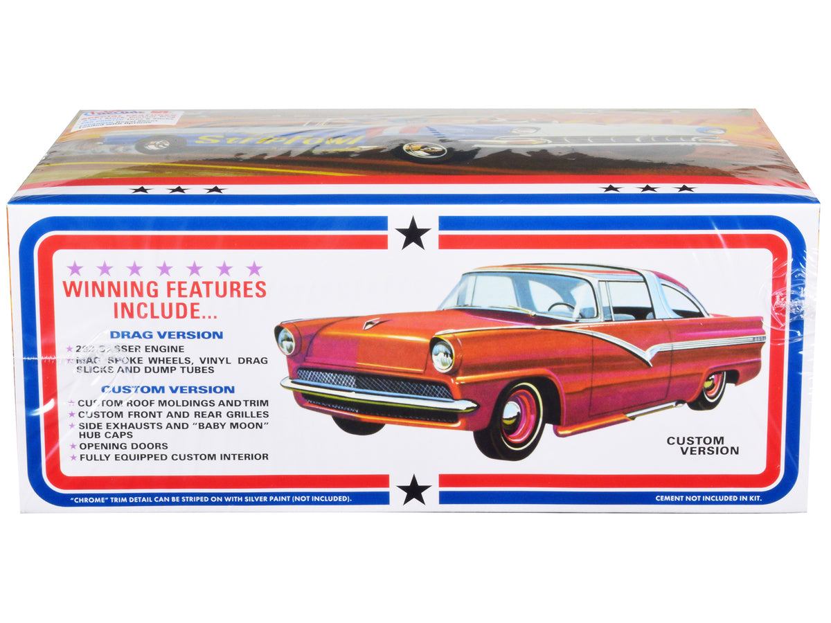 Skill 2 Model Kit 1956 Ford Victoria Hardtop 3 in 1 Kit 1/25 Scale Model by AMT - image 2